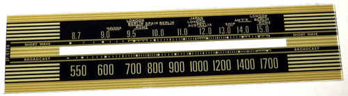 Philco 42-340 Dial (Item: DG-070)