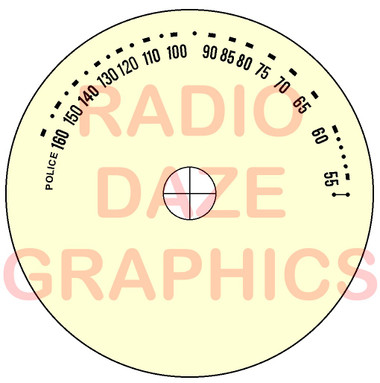 Guild Country Belle Dial (Item: DS-A501) - Radio Daze LLC