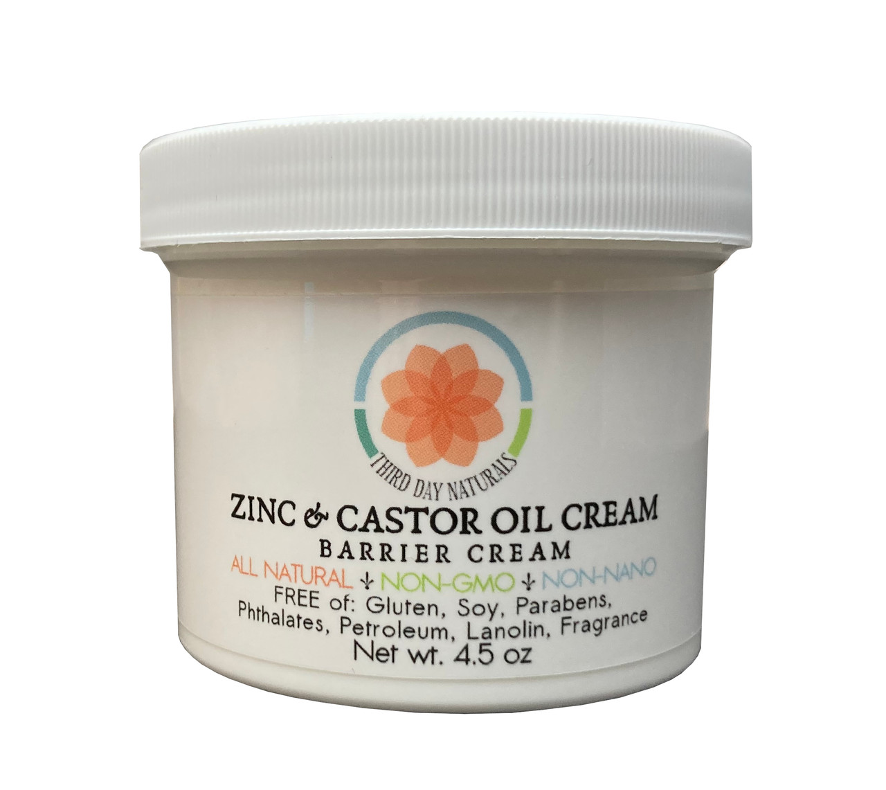 Zinc and Castor oil Cream