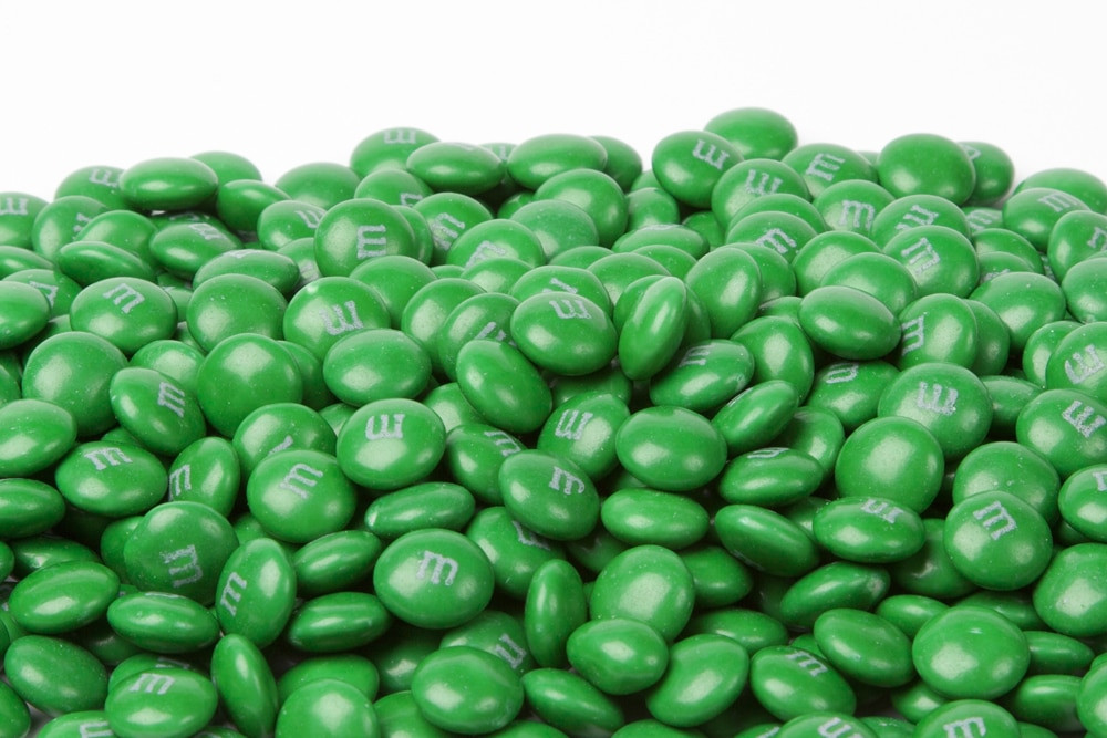 Buy Aqua Green Milk Chocolate M&M's Candy from NutsinBulk Nuts in