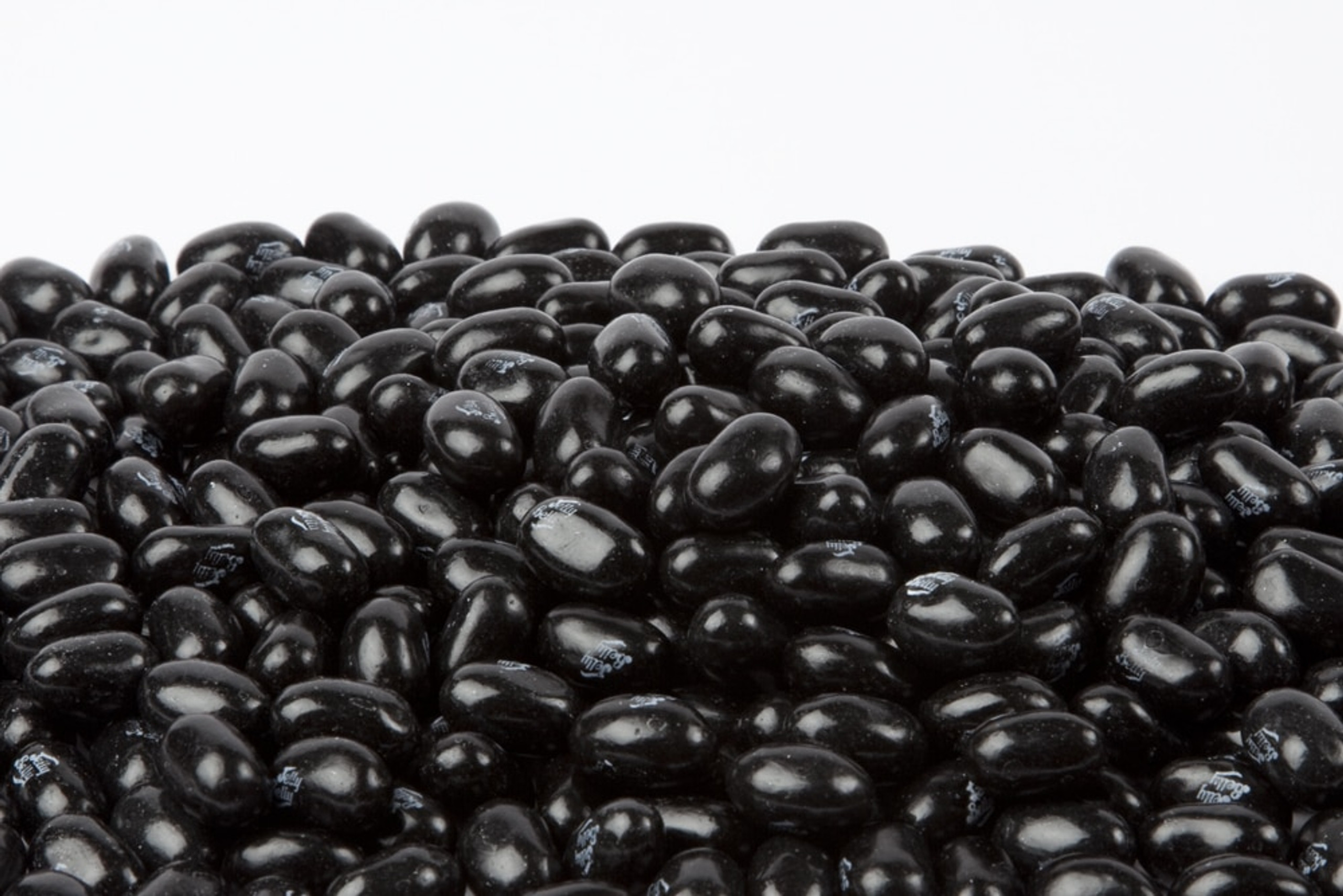 Licorice jelly beans