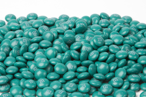 Teal Green  Milk Chocolate M&M's Candy