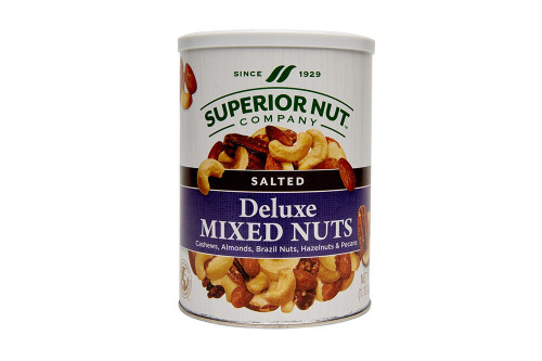 Superior Nut Salted Mixed Nuts No Peanuts