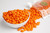 Orange Sherbet Jelly Beans - Orange