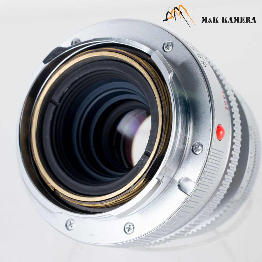 Leica Elmar-M 50mm/F2.8 Ver.II Silver Lens Yr.1995 Germany 11823