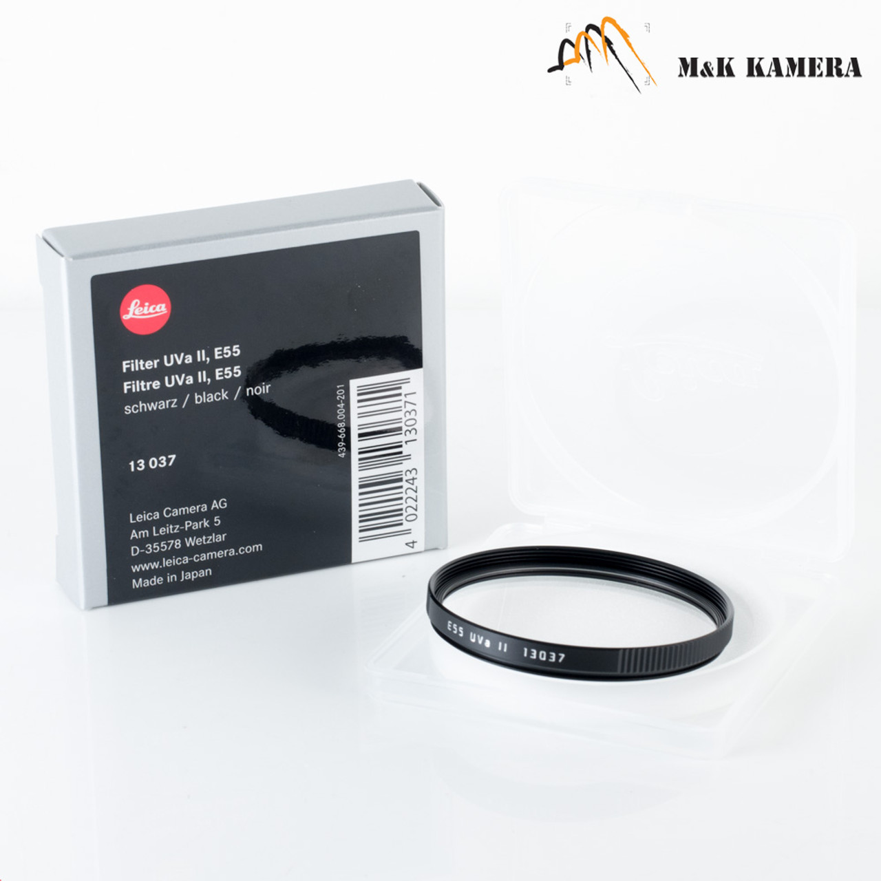 Leica E55 UVa Black II Filter #037