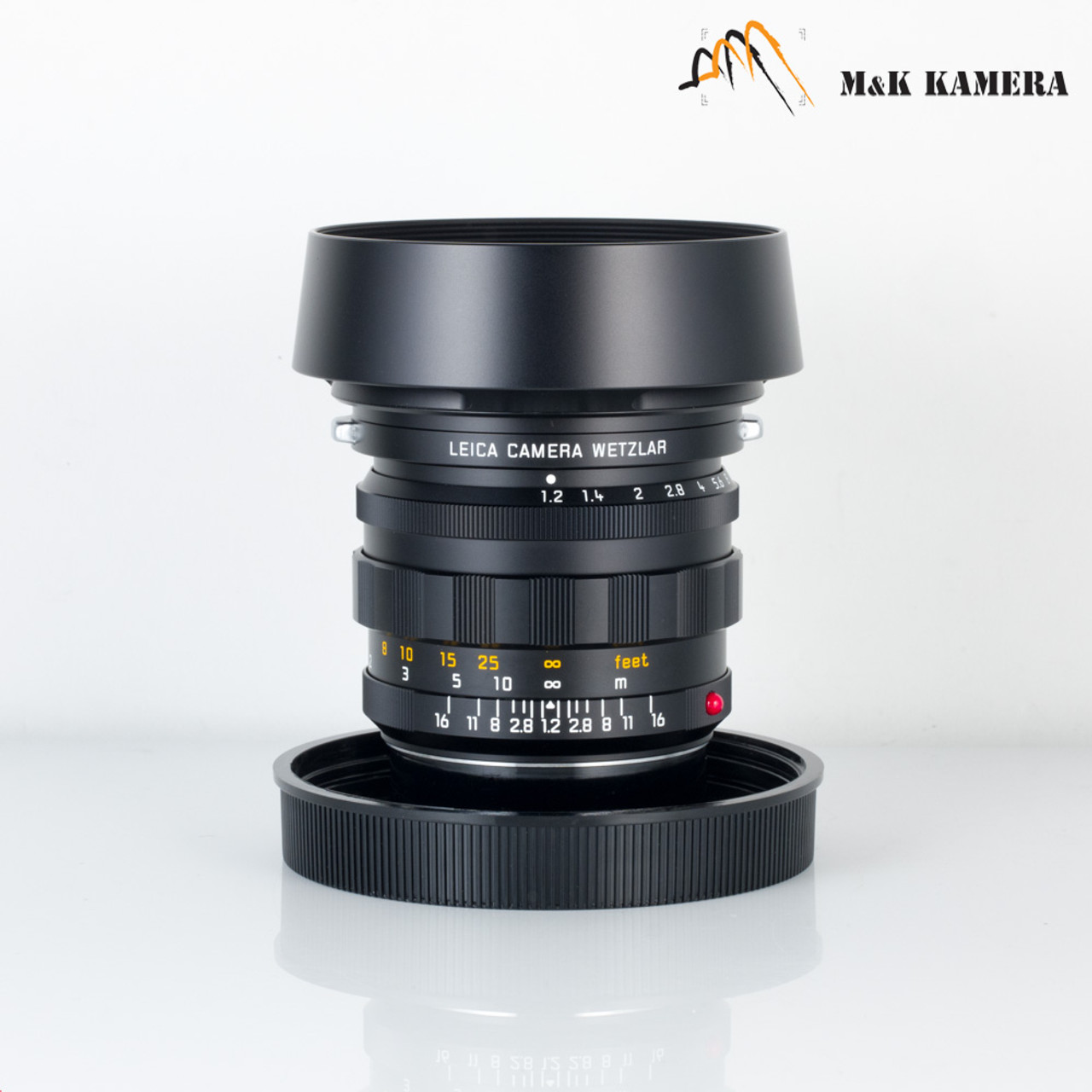 Leica Noctilux-M 50mm/F1.2 ASPH Black Lens Germany 11686