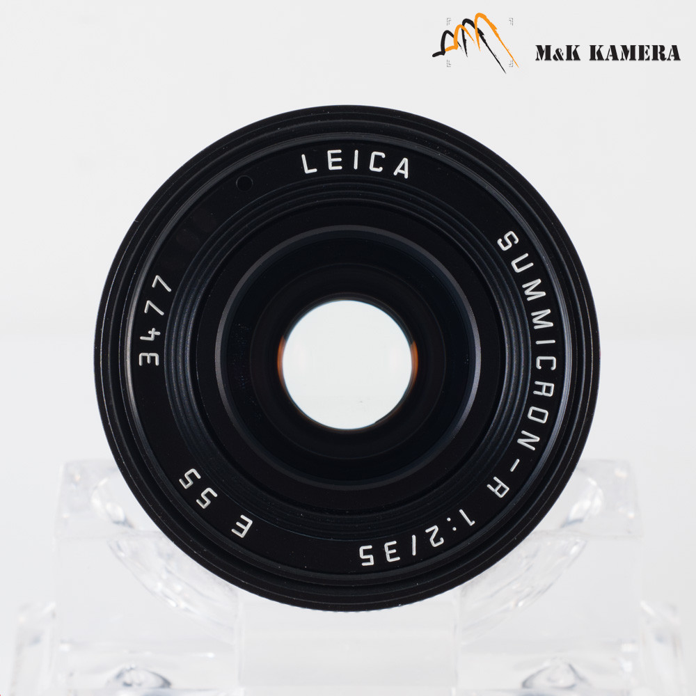 Leica Summicron-R 35mm F/2.0 E55 Ver.II V2 ROM Black Lens Yr.1988