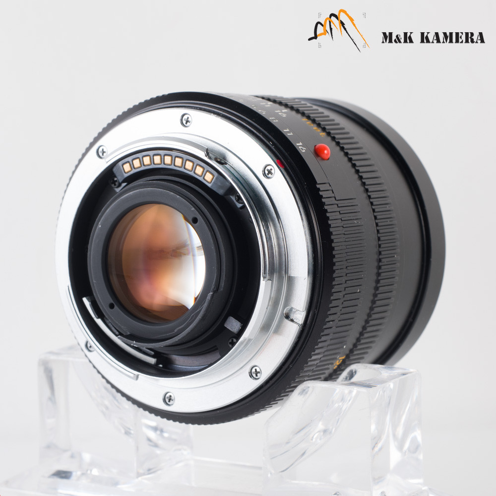Leica Summicron-R 35mm F/2.0 E55 Ver.II V2 ROM Black Lens Yr.1988