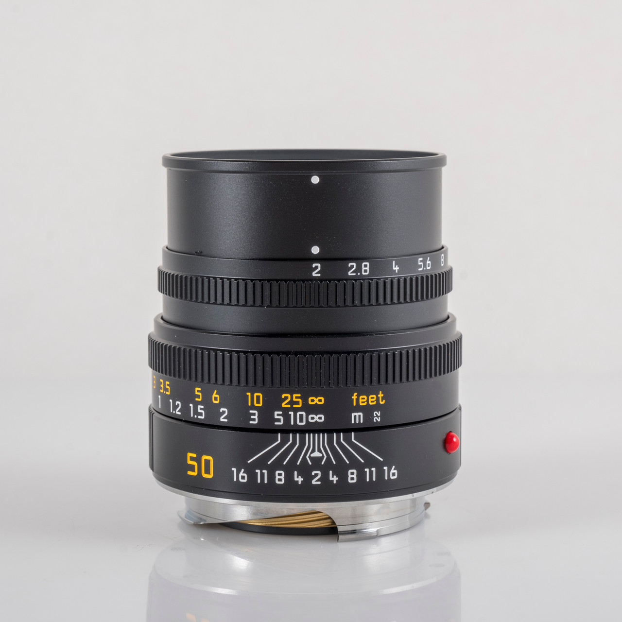 Brand New Leica Summicron-M 50mm/F2.0 Ver.V Black Lens Germany