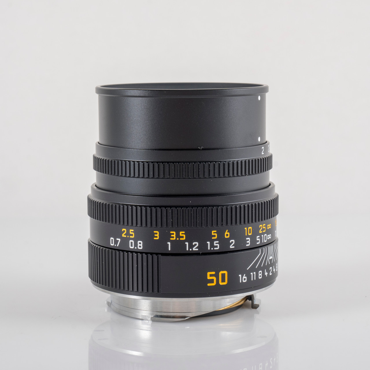 レンズ(単焦点) Summicron M50mm f2.0 Black 11826 6bit Leica ズミクロン M 50mm F2 ブラック 6bit 11826 (11826C) 新品