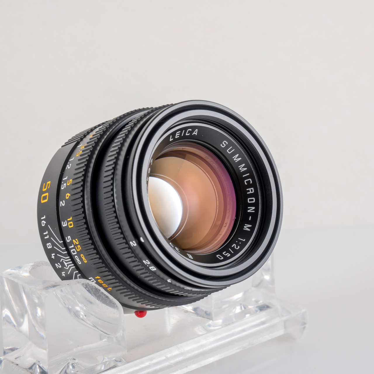 Brand New Leica Summicron-M 50mm/F2.0 Ver.V Black Lens Germany