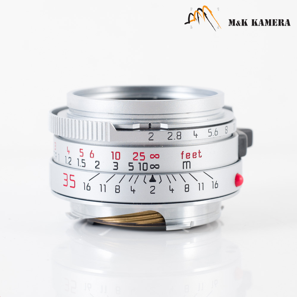 Leica Summicron-M 35mm/F2.0 Ver.4 7 Elements Rare Silver Lens Yr