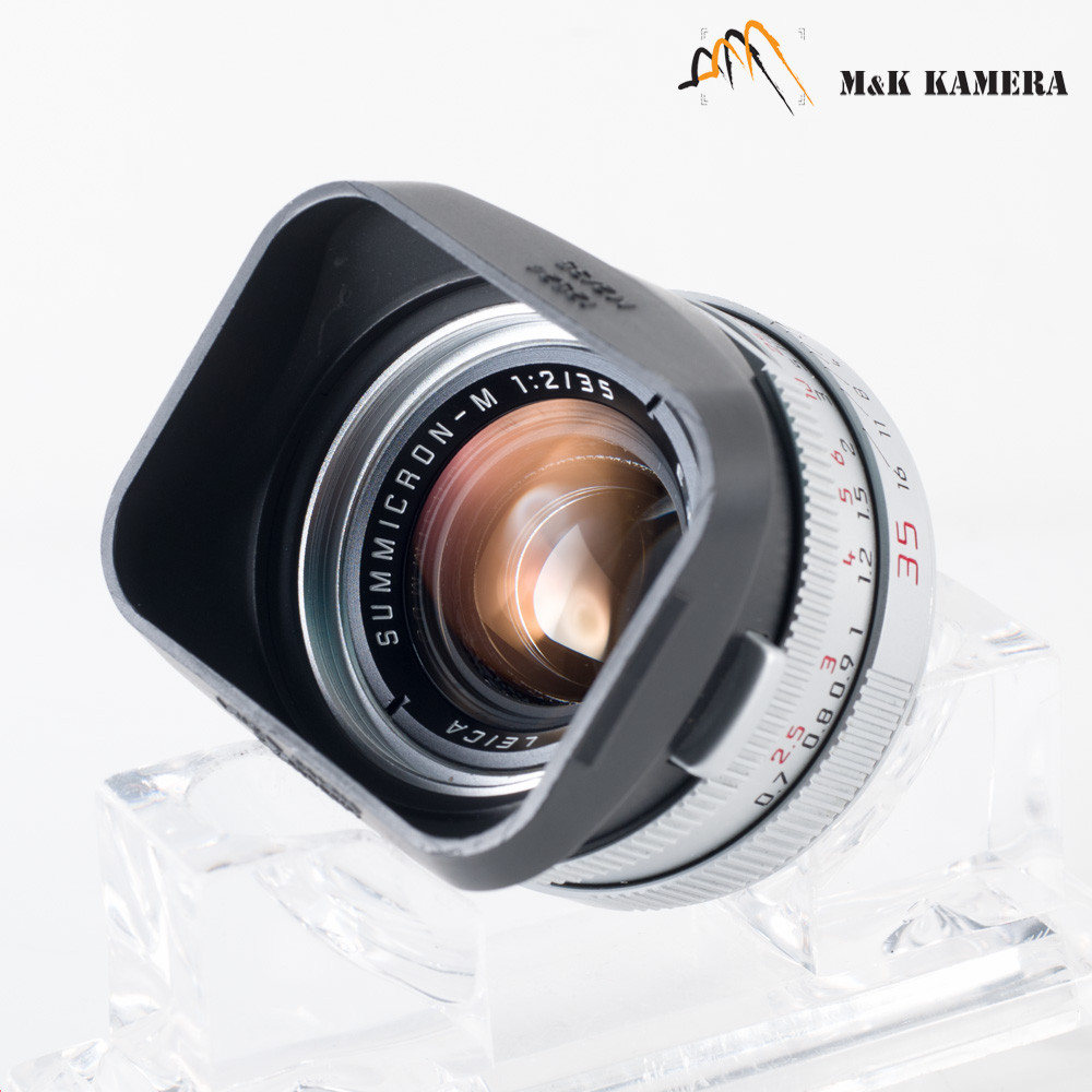 Leica Summicron-M 35mm/F2.0 Ver.4 7 Elements Rare Silver Lens Yr