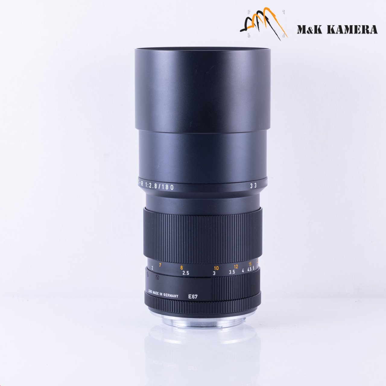 Leica Elmarit-R 180mm/F2.8 E67 Ver.II V2 Lens Germany #791 - M & K 