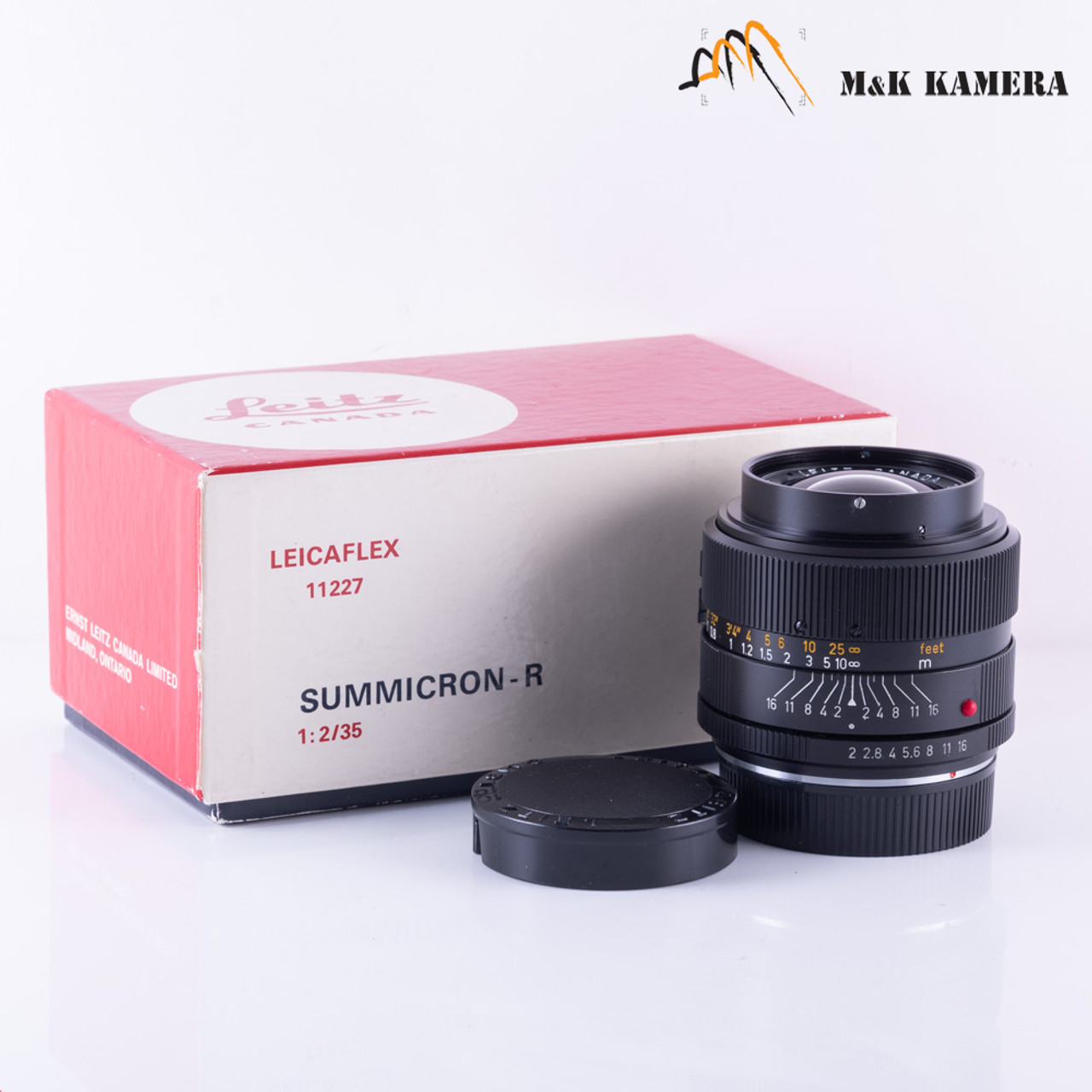 Leica Summicron-R 35mm F/2 Ver.I V.1 11227 #509 - M & K