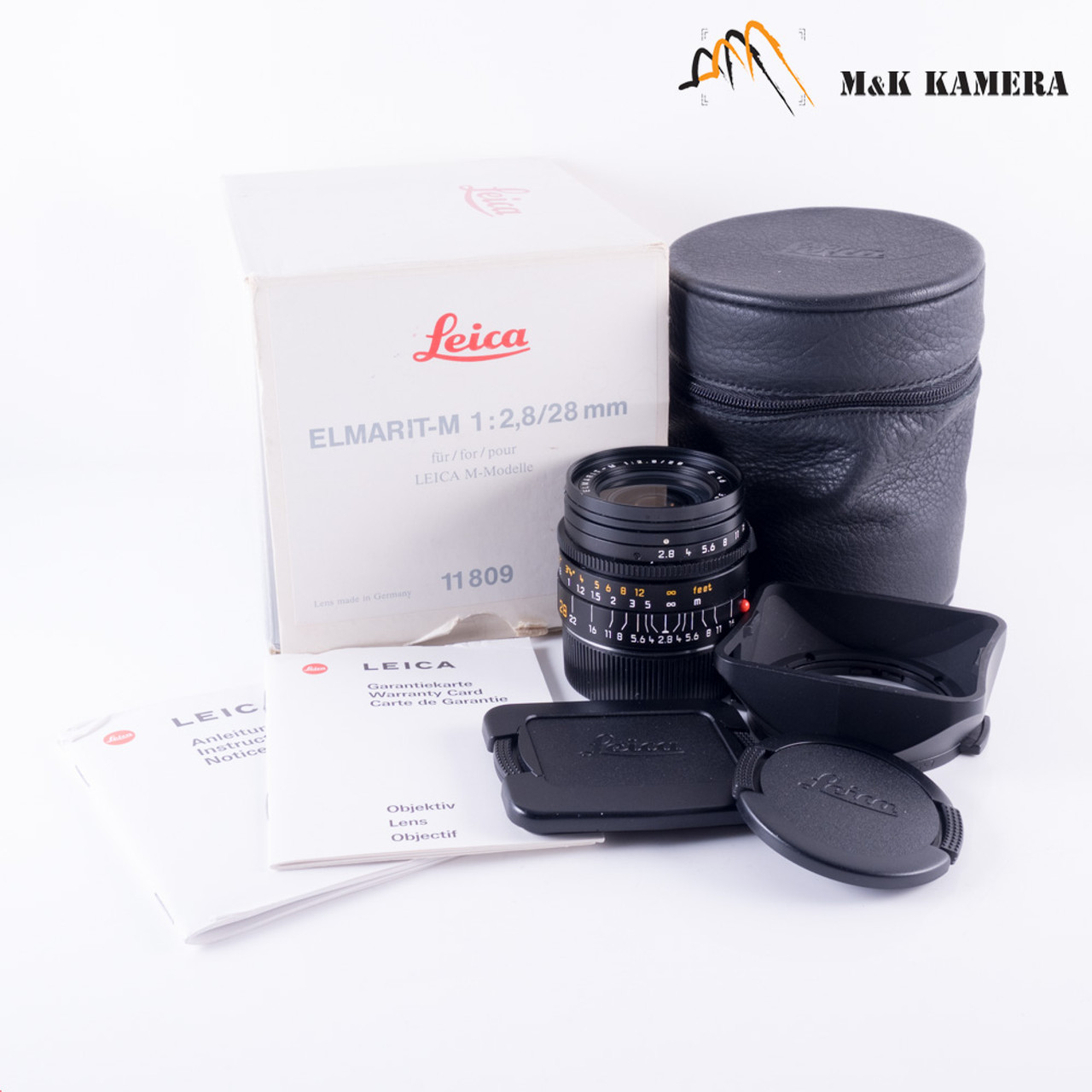 Leica Elmarit-M 28mm F/2.8 E46 Ver.IV Lens Yr.1994 Germany 11809 #610