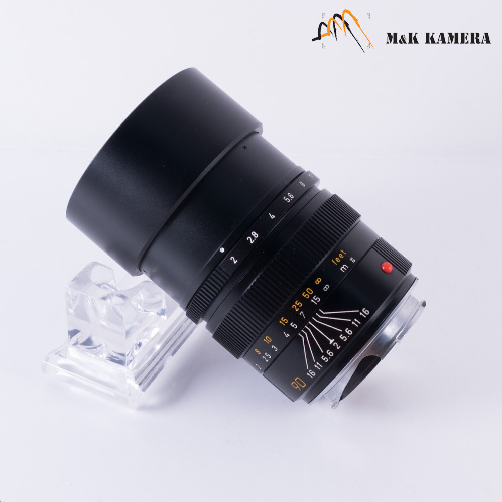 Leica Summicron-M 90mm/F2.0 E55 Pre-Asph/ Ver.II Black #331 - M