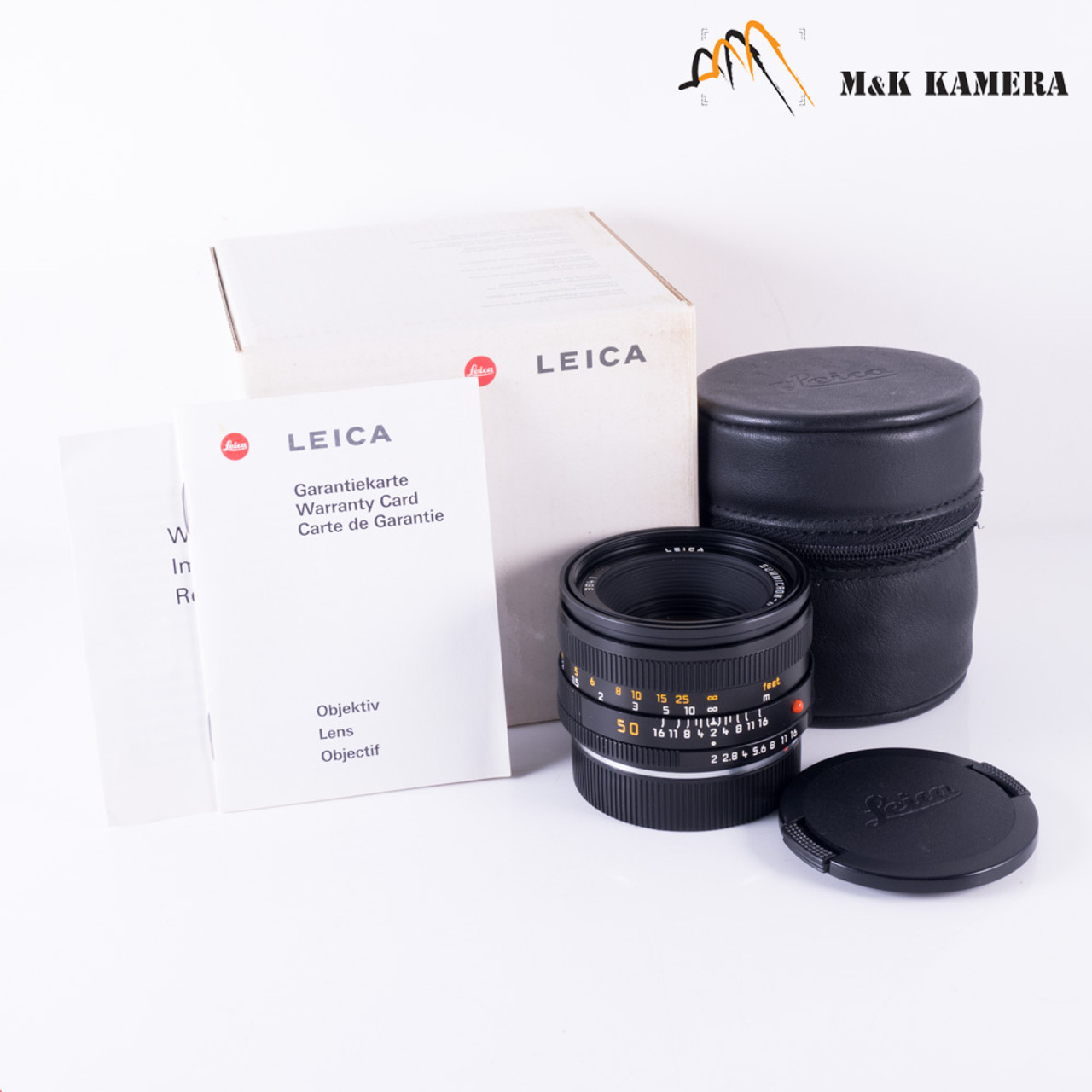 Leica Summicron-R 50mm F/2.0 E55 Rare ROM 11345 Lens Yr.1998