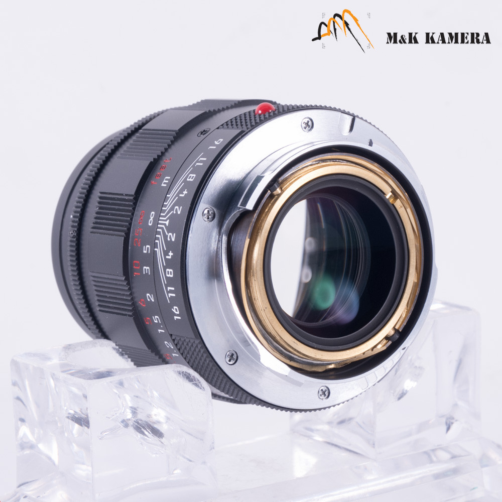 Leica Summilux-M 50mm F/1.4 ASPH Black Chrome Lens Germany 11688