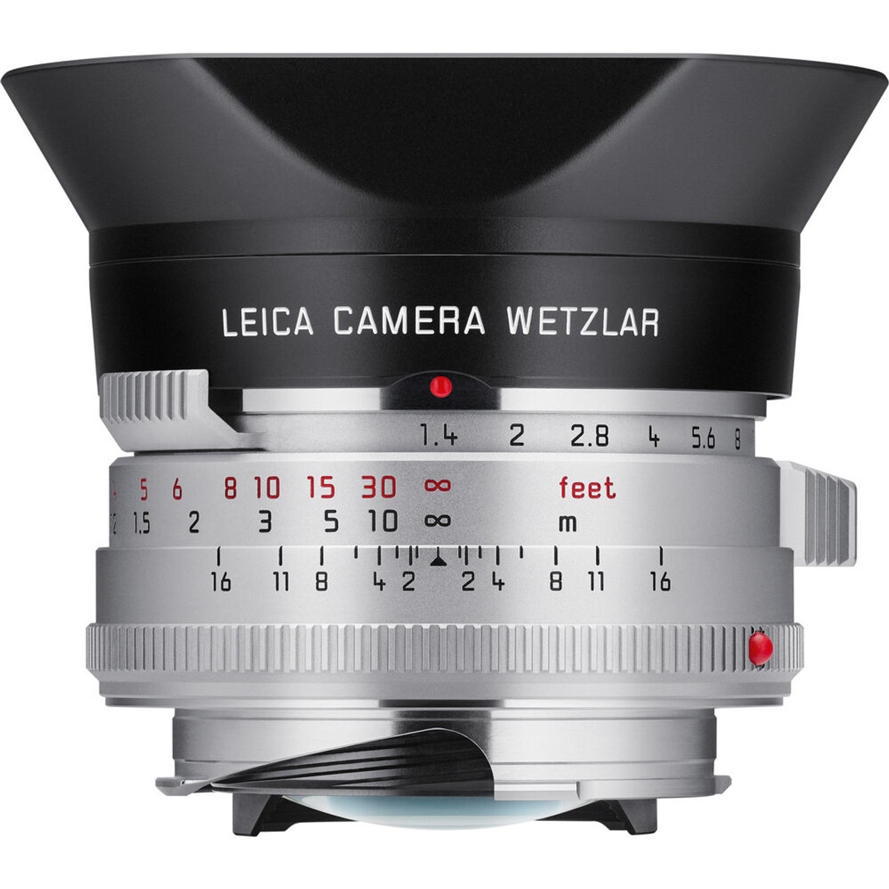 Leica Summilux-M 35mm/F1.4 Silver Steel Rim Reissue #T11301 - M