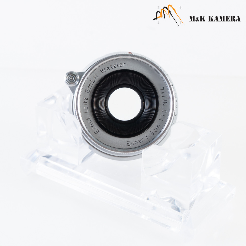 Leica Elmar M 50mm F/3.5 E39 Silver Lens Yr.1954 #875 - M & K