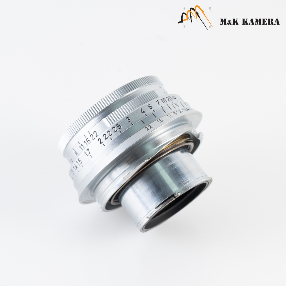 Leica Elmar M 50mm F/3.5 E39 Silver Lens Yr.1954 #875 - M & K