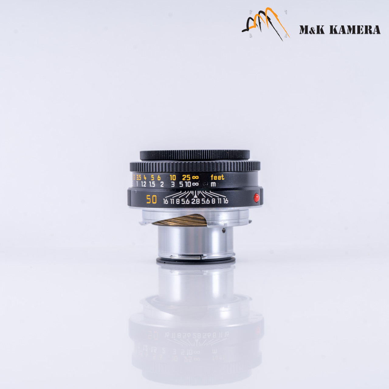 Leica Elmar-M 50mm/F2.8 Ver.II Black Lens Yr.1995 Germany