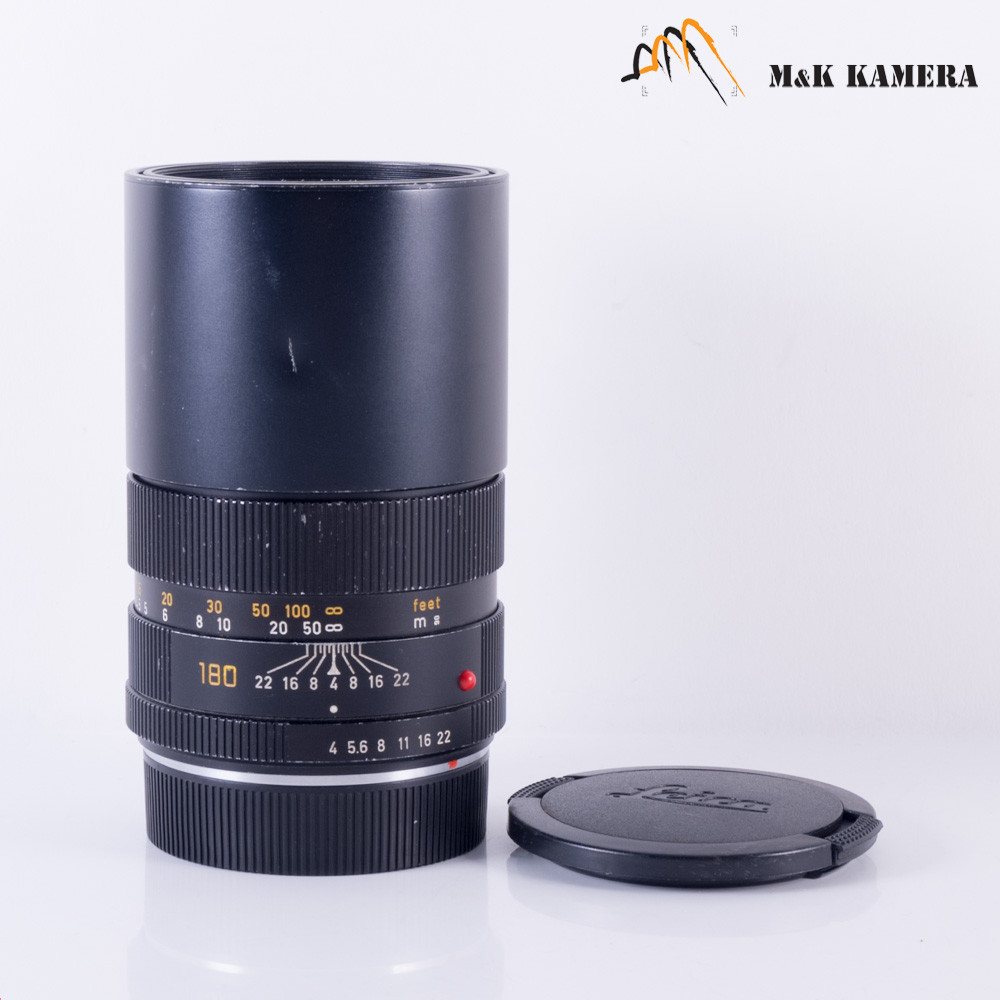 LEITZ Leica Elmar-R 180mm F/4.0 Lens Yr.1978 Germany #69454 - M