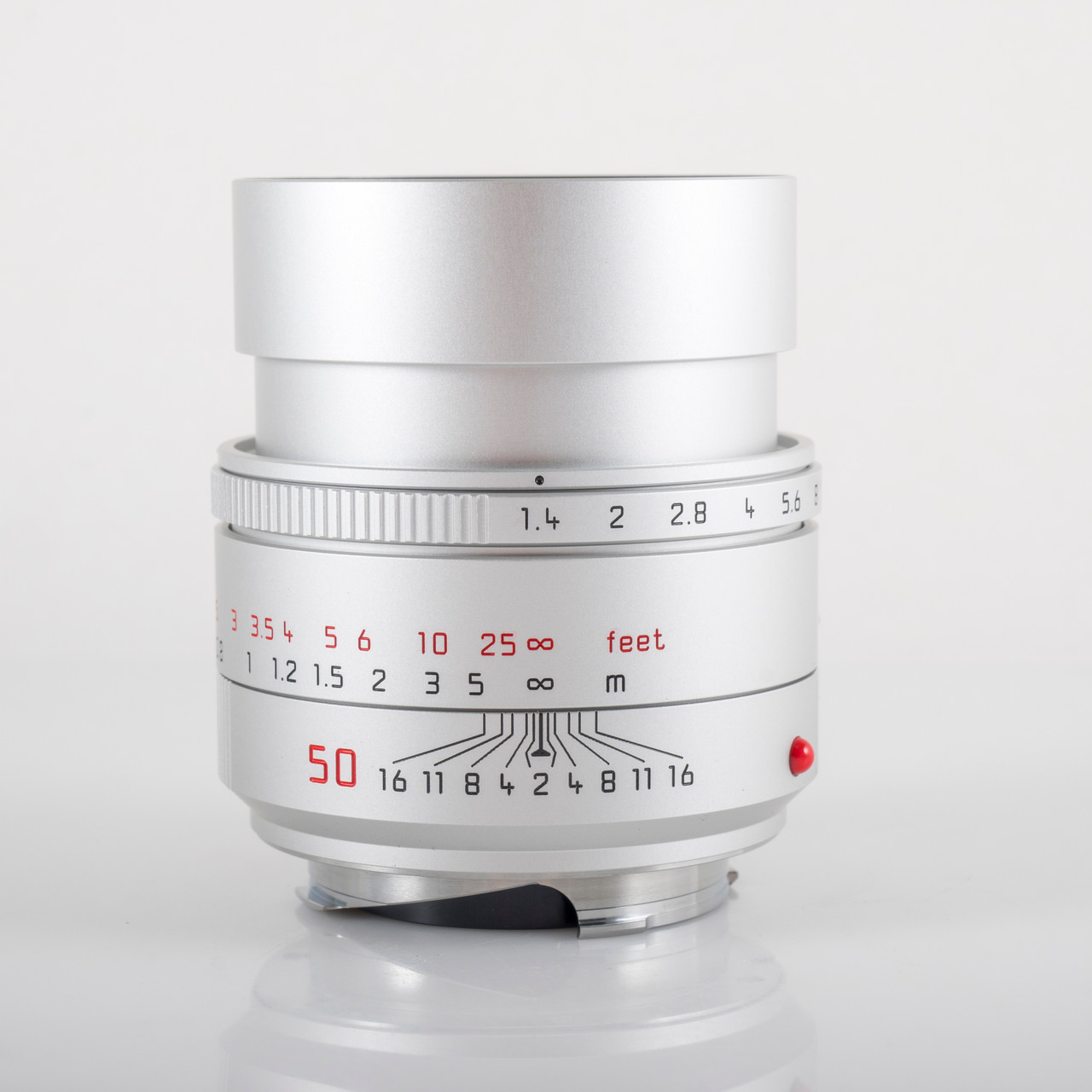 Brand New Leica Summilux-M 50mm/F1.4 ASPH. 2023 Silver Lens