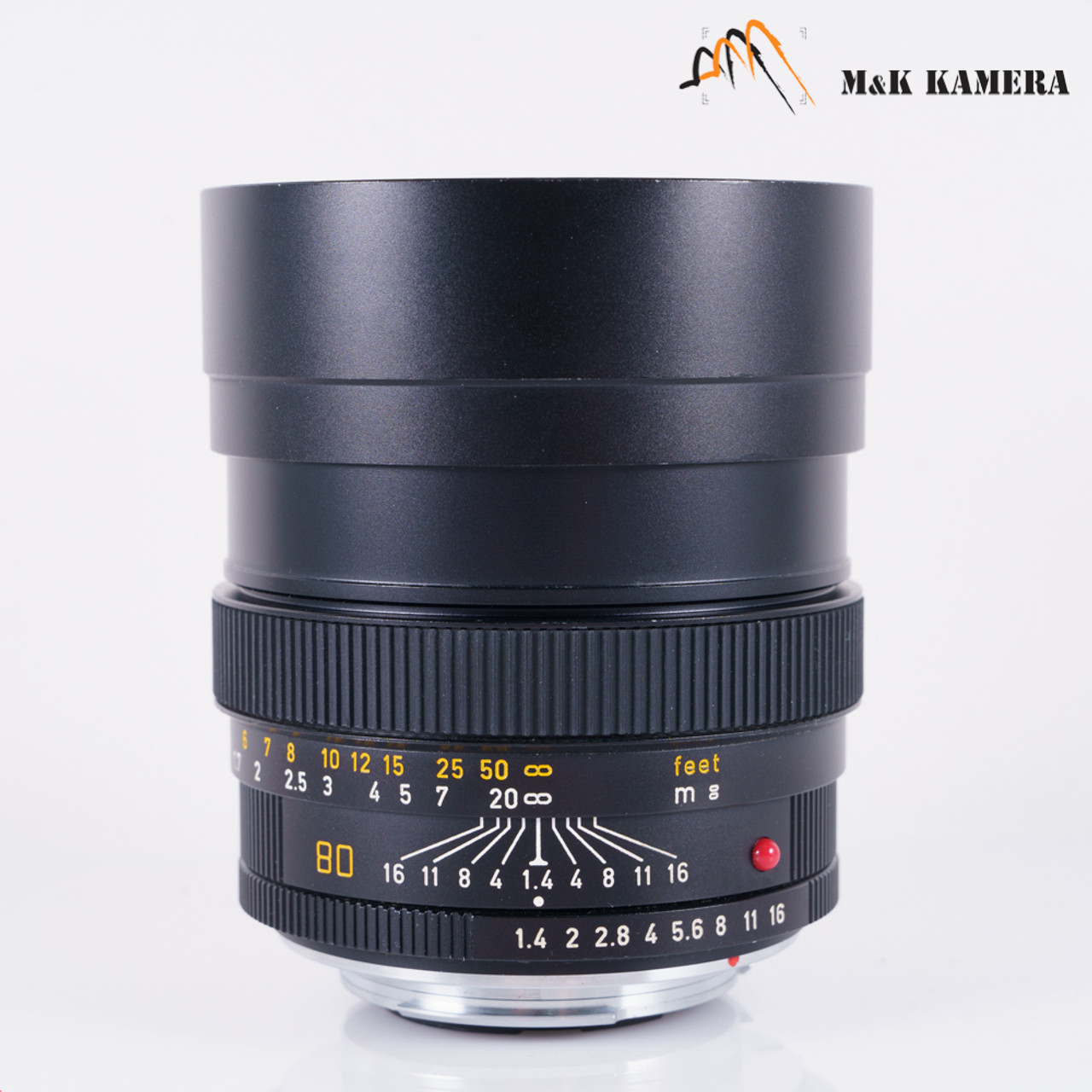 LEITZ Leica Summilux-R 80mm F/1.4 E67 Lens Yr.1980 Germany