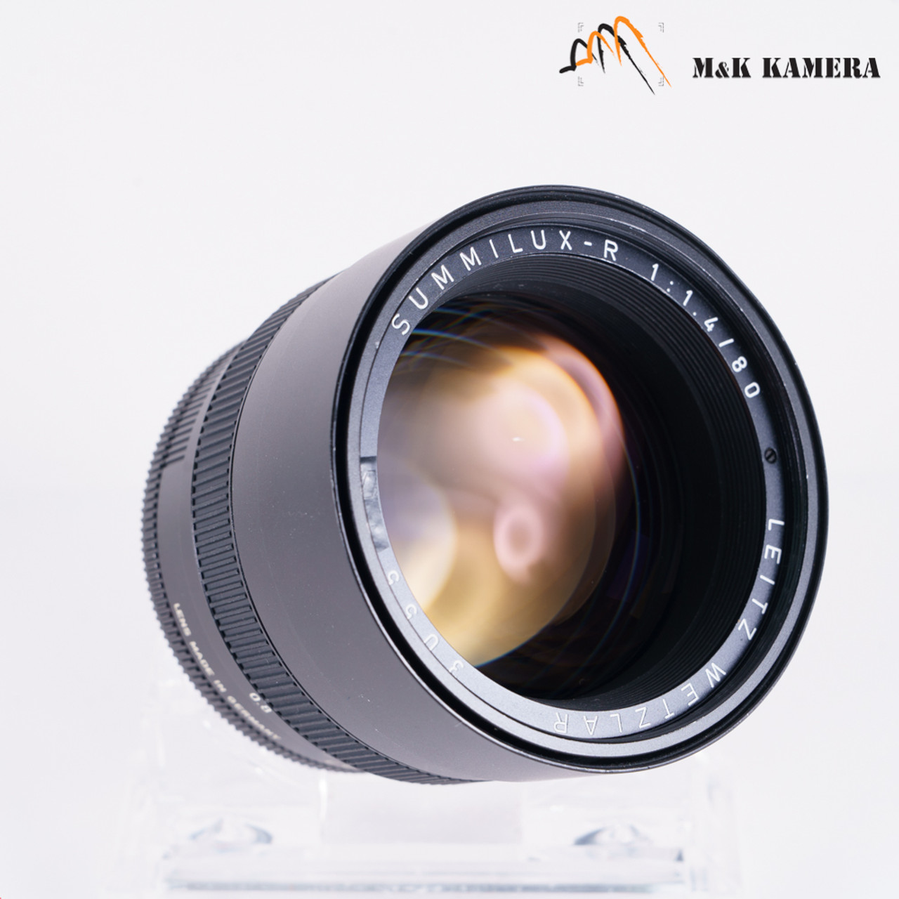 LEITZ Leica Summilux-R 80mm F/1.4 E67 Lens Yr.1980 Germany