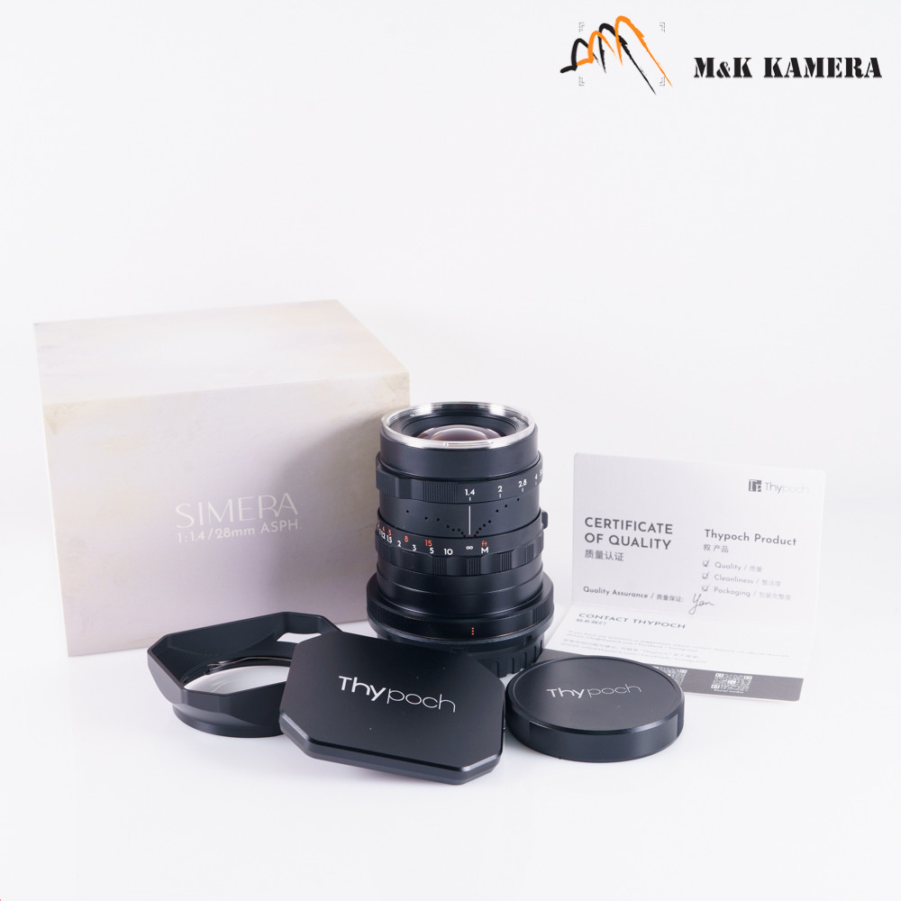 Thypoch SimeraNikon Z-Mount 28mm F/1.4 Black Lens China #Z-BLK - M