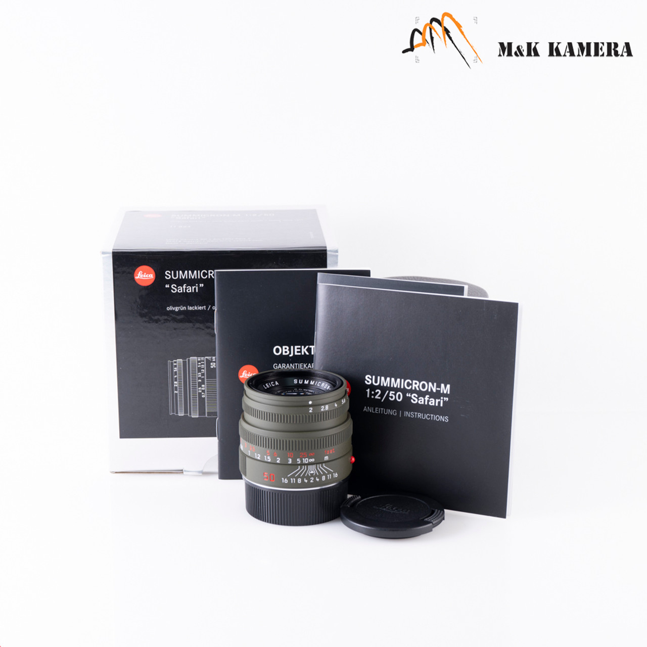 Leica Summicron-M 50mm F/2.0 E39 Safari Lens Germany 11824