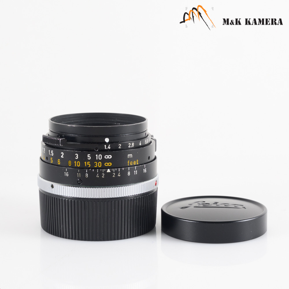 LEITZ Leica Summilux M 35mm F/1.4 Pre-Asph Black Lens Yr.1972