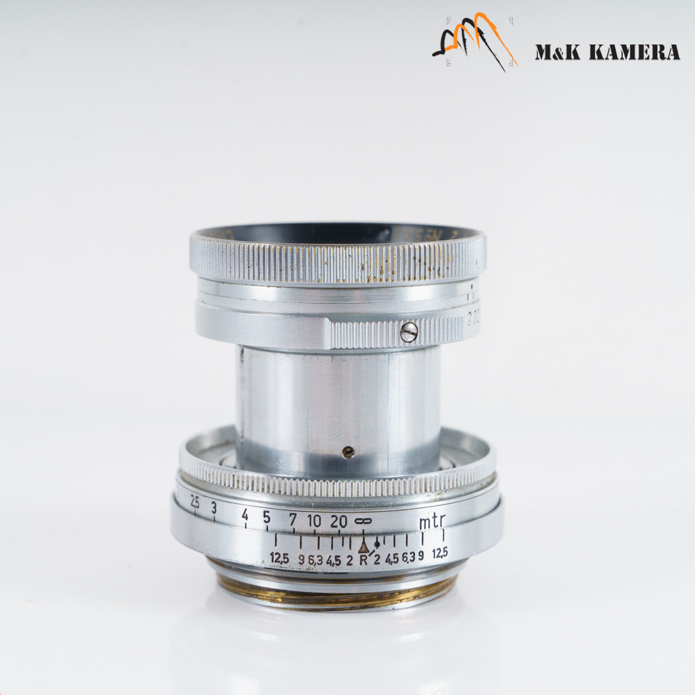 LEITZ Leica Summitar L39 50mm F/2.0 Silver Lens Yr.1940 LTM