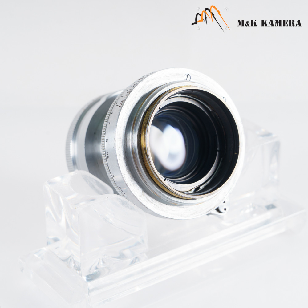 LEITZ Leica Summitar L39 50mm F/2.0 Silver Lens Yr.1940 LTM