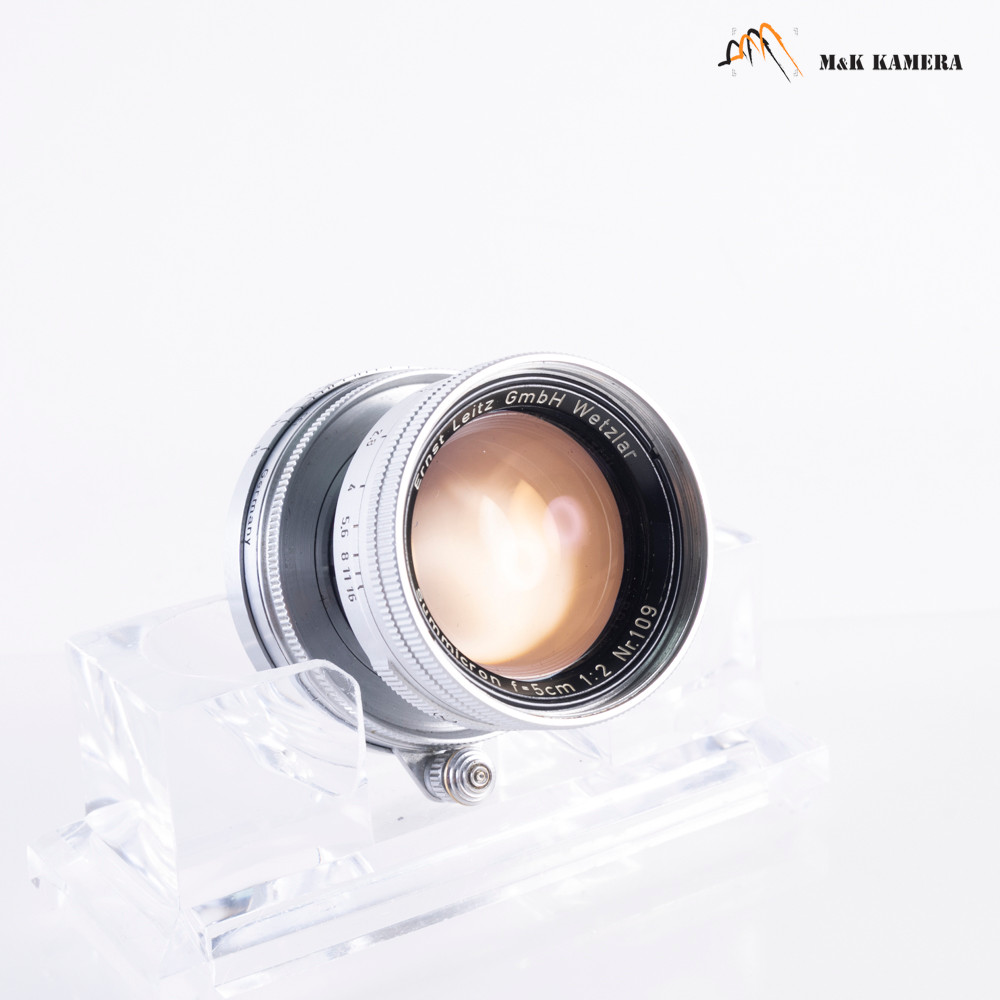 LEITZ Leica Summicron L39 50mm/F2.0 Radioactive Lens Yr.1953 LTM