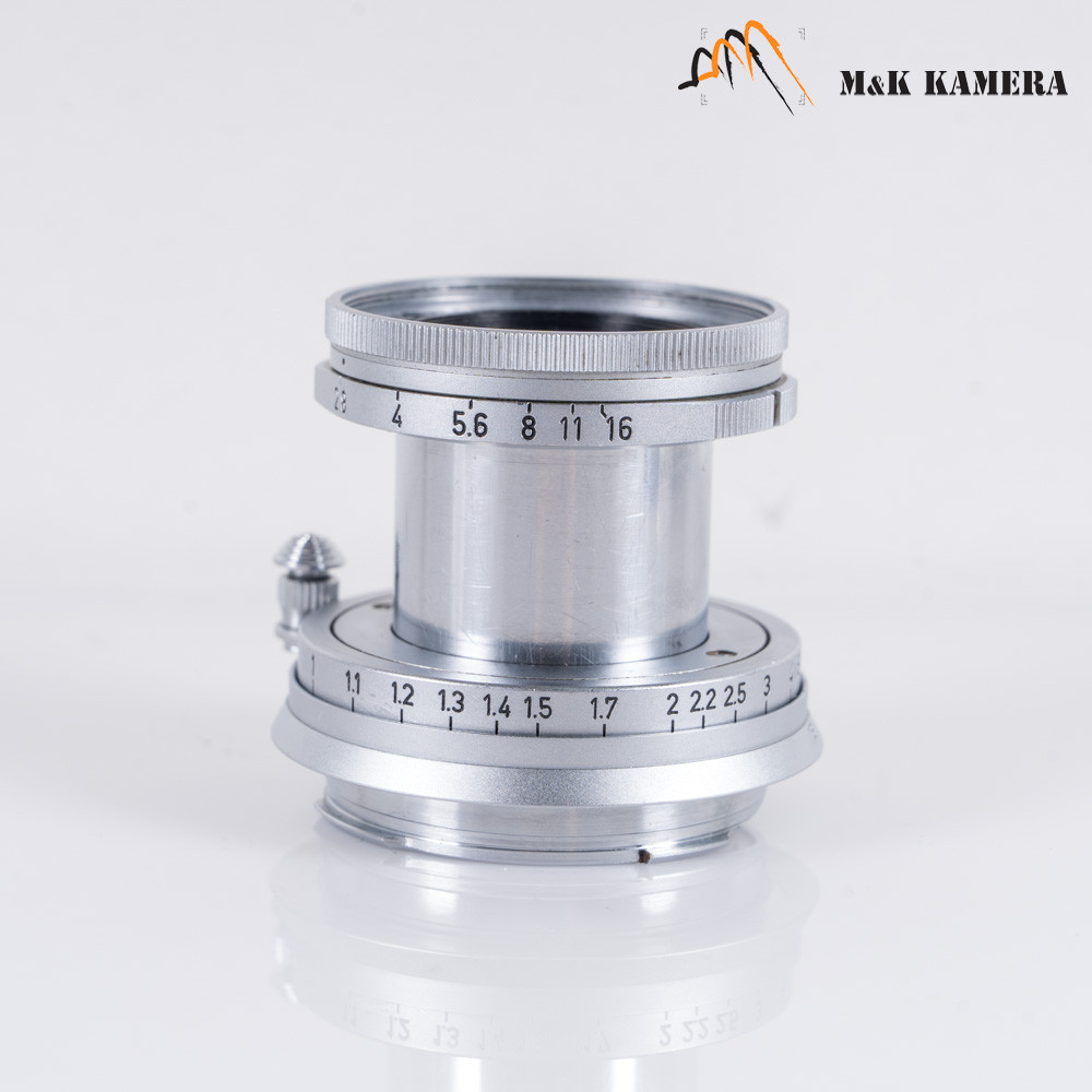 LEITZ Leica Elmar M 50mm F/2.8 Ver.I Silver Lens Yr.1960 Germany