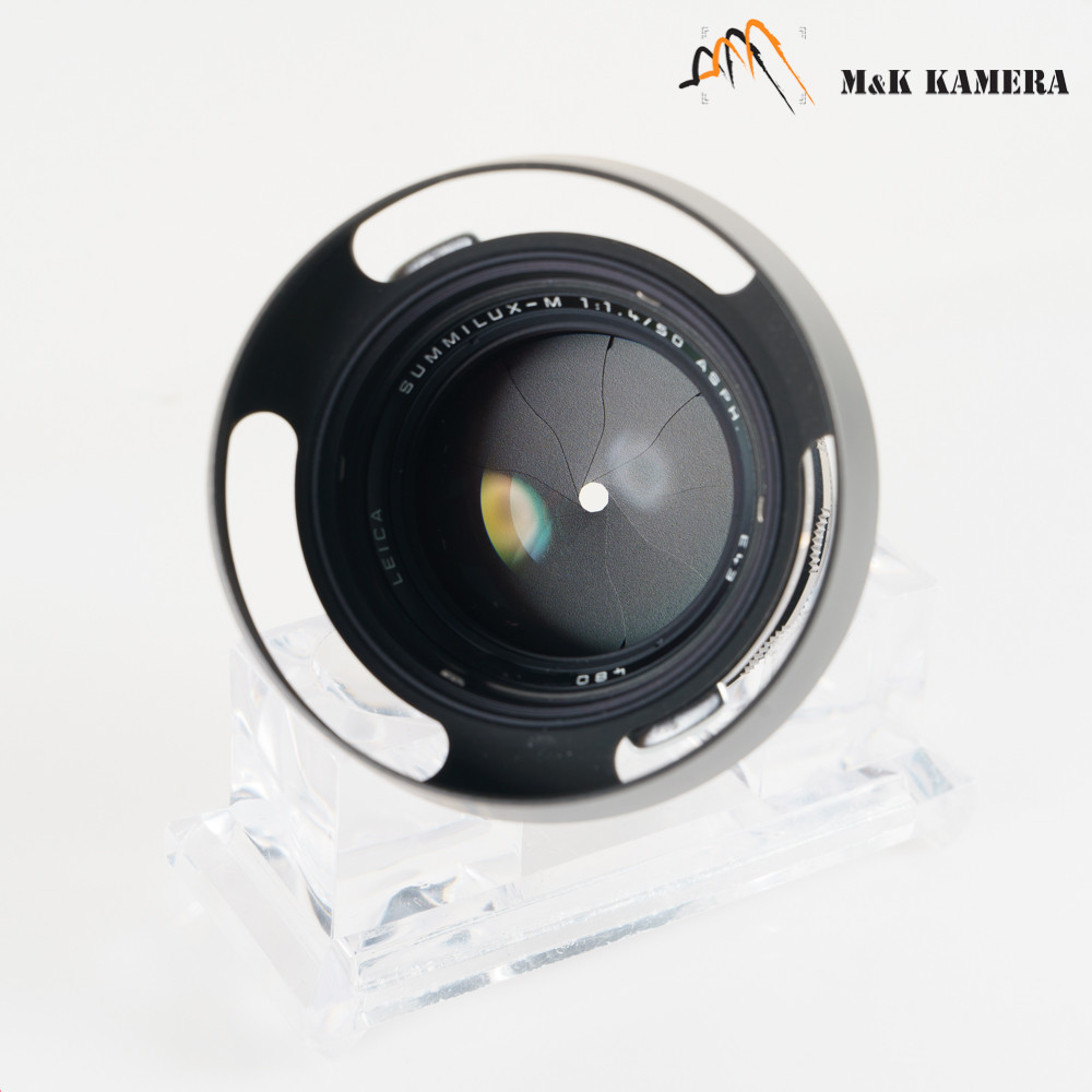 Leica Summilux-M 50mm F/1.4 ASPH Black Chrome Lens Germany 11688