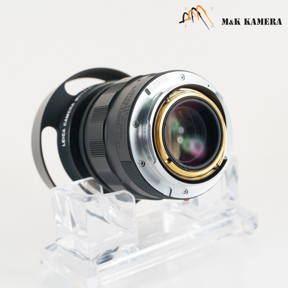 Leica Summilux-M 50mm F/1.4 ASPH Black Chrome Lens Germany 11688