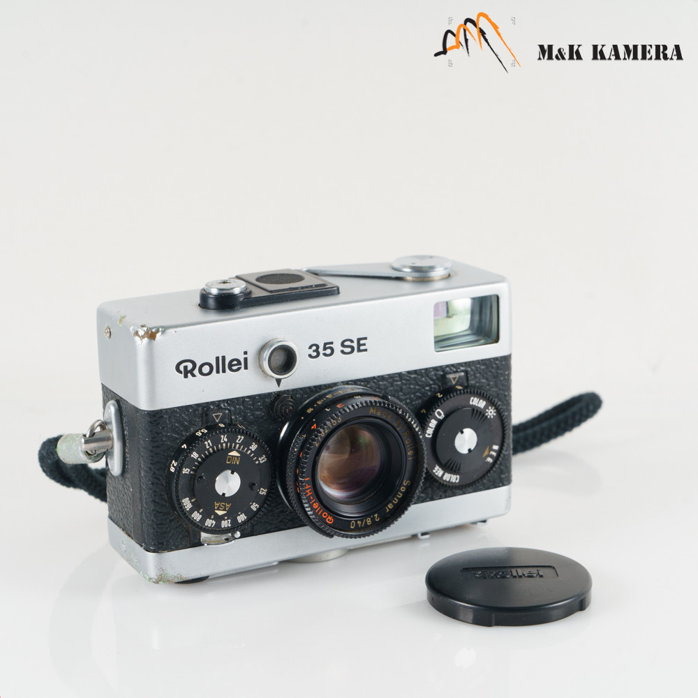 Leica Rollei 35 Sonnar Rollei 35 SE 40mm Black Film Camera #10848