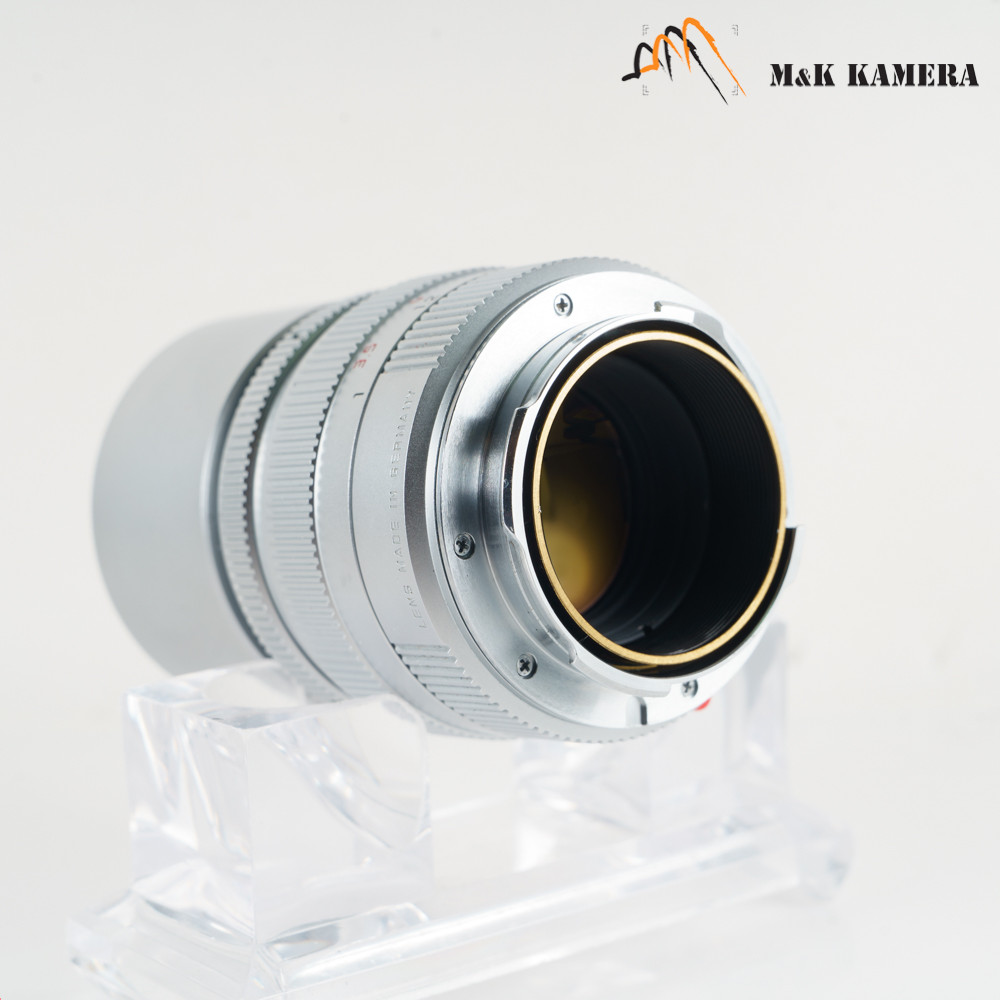 Leica Elmarit-M 90mm F/2.8 E46 Ver.II V2 Silver Lens Yr.1996