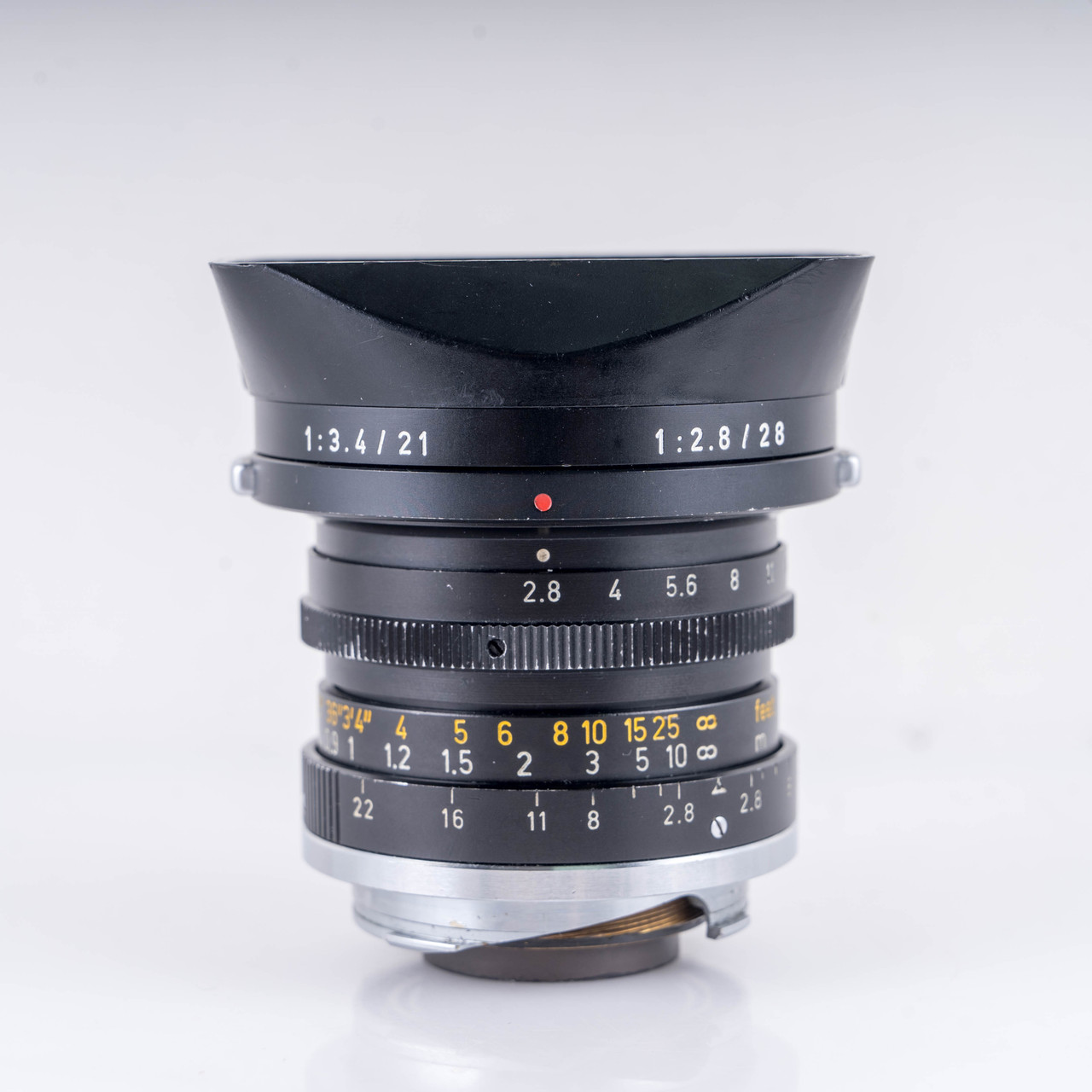 LEITZ Leica Elmarit M 28mm F/2.8 Ver.II Lens Yr.1972 Canada #10925