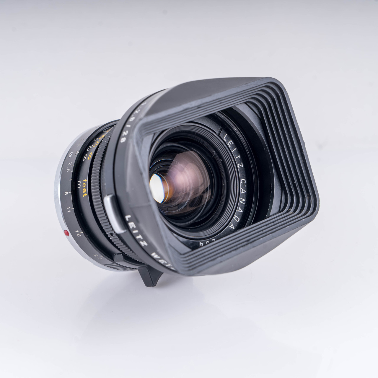 LEITZ Leica Elmarit M 28mm F/2.8 Ver.II Lens Yr.1972 Canada #10925