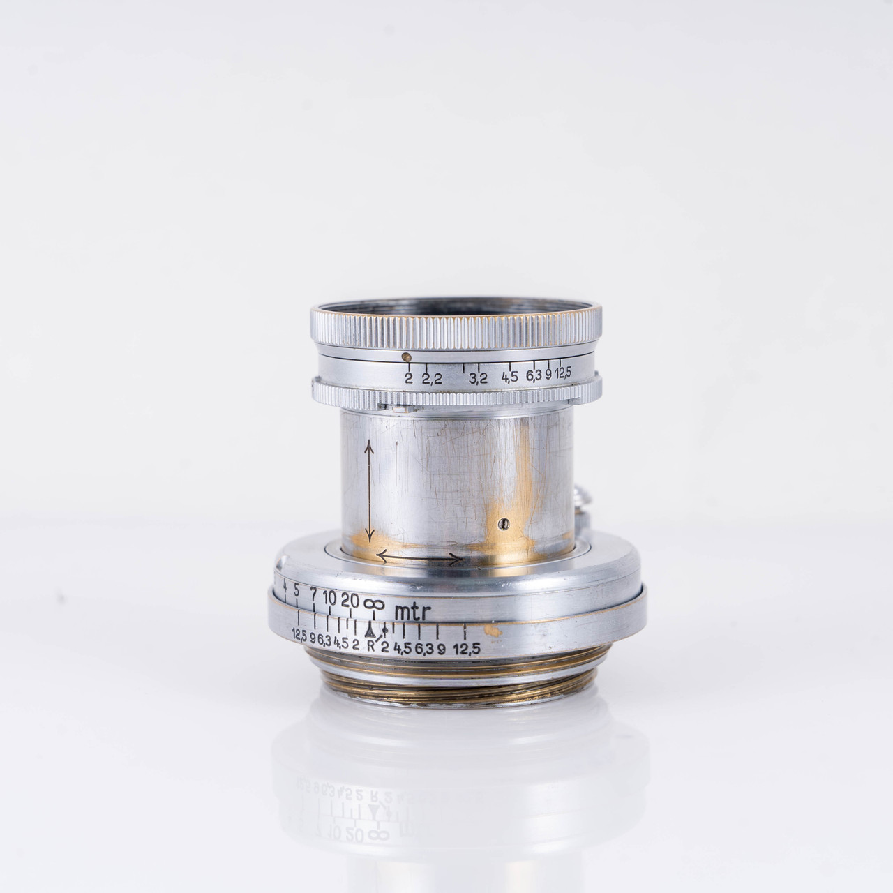 LEITZ Leica Summar L39 50mm/F2.0 Silver Lens Yr.1935 LTM