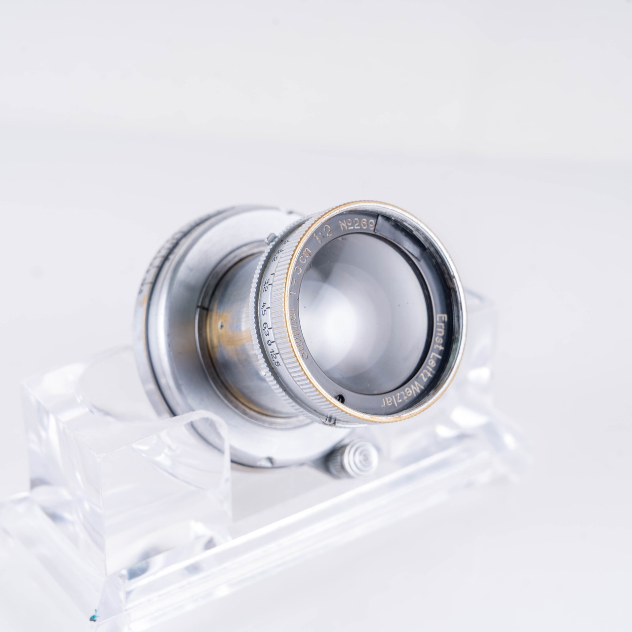 LEICA - Leica Summar ニッケル 50mm F2 L39 Leica Leitz Summar 50mm F/2 Nickel Lens for Leica L39 #51993