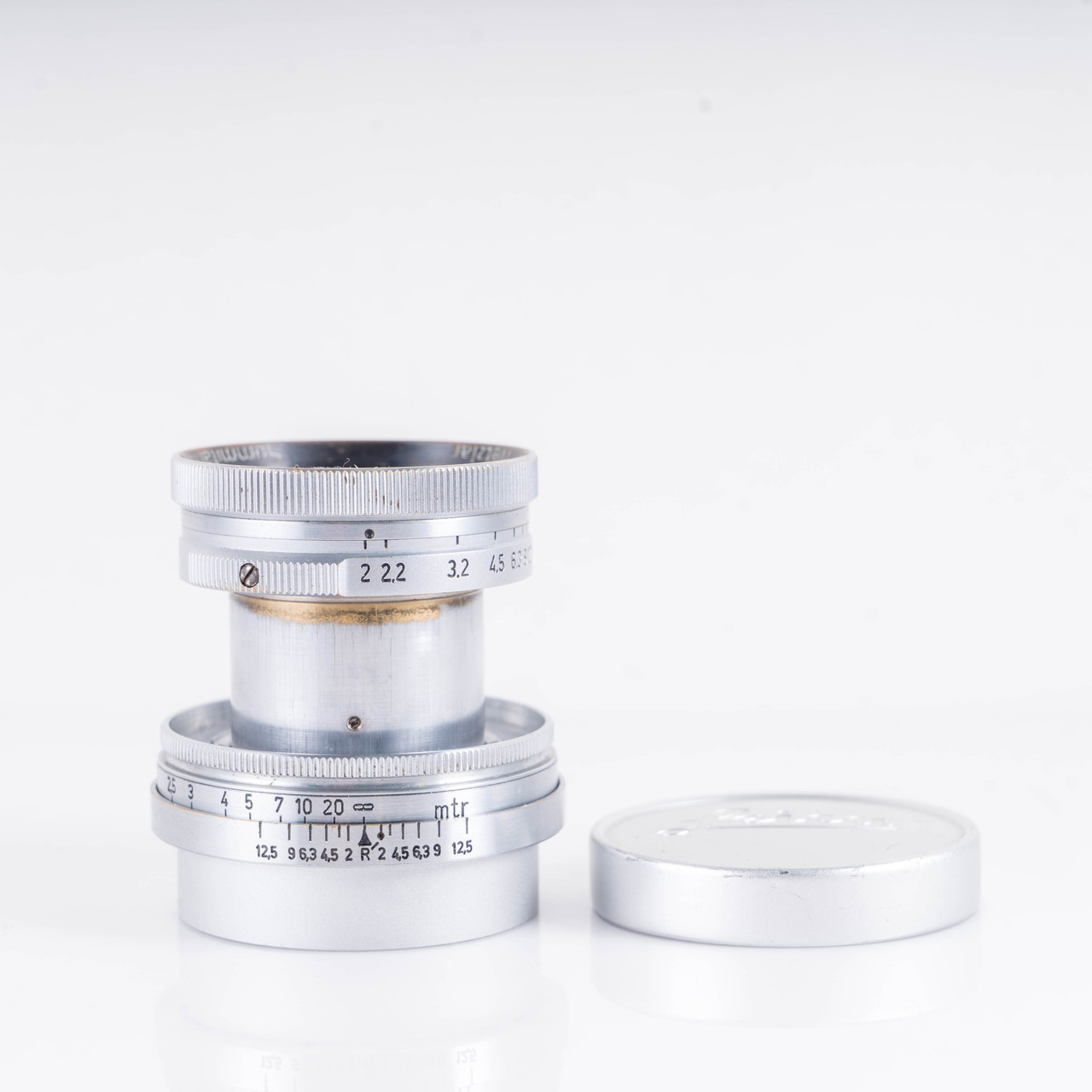 LEITZ Leica Summitar L39 50mm/F2.0 Silver Lens Yr.1940 LTM