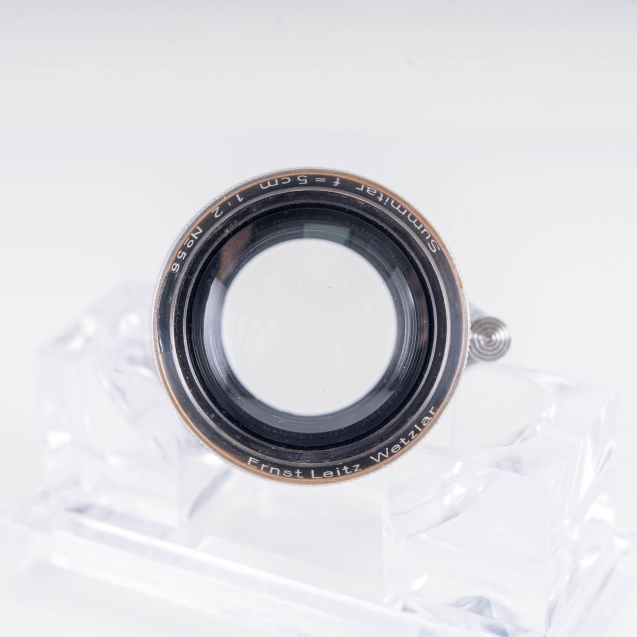 LEITZ Leica Summitar L39 50mm/F2.0 Silver Lens Yr.1940 LTM Germany