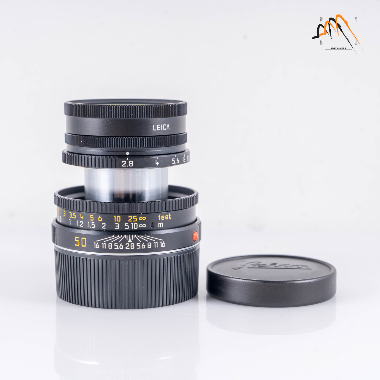 Elmar M50mm f2.8 Black 最短0.7m メンテナンス済み NEAR MINT
